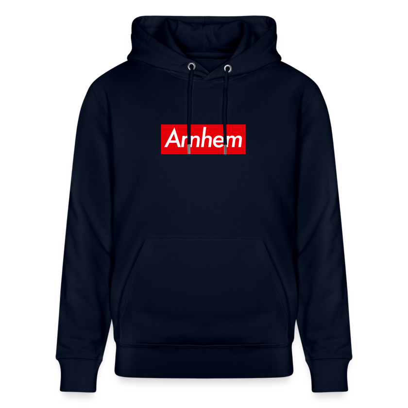 Arnhem hoodie. Uniseks bio-hoodie. - marine