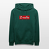 Zwolle hoodie. Uniseks bio-hoodie. - forest