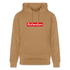 Rotterdam hoodie. Uniseks bio-hoodie. - Latte