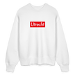 Utrecht trui. Uniseks oversize bio-sweater. - wit