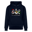 Three bad #ass little birds, bob Marley Amsterdam Uniseks bio-hoodie - marine