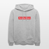 Amsterdam hoodie. Uniseks bio-hoodie. - grijs gemêleerd