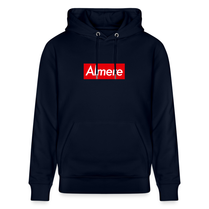 Almere hoodie. Uniseks bio-hoodie. - marine