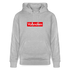 Volendam hoodie. Uniseks bio-hoodie. - grijs gemêleerd