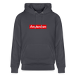 Amsterdam hoodie. Uniseks bio-hoodie. - indigo