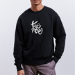 Witte letters Twente trui. Uniseks oversize bio-sweater. - zwart