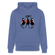 Three cool little birds. Amsterdam shirt. Uniseks bio-hoodie - blauw