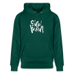 Witte letters Eindhoven trui. Uniseks bio-hoodie. - forest