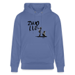 Boefjes Zwolle. Uniseks bio-hoodie. - blauw