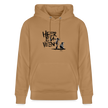 Boefjes Heerenveen. Uniseks bio-hoodie. - Latte