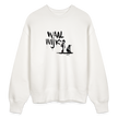 Boefjes Waalwijk. Uniseks oversize bio-sweater. - OFF WHITE