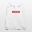 Amsterdam hoodie. Uniseks bio-hoodie. - wit