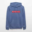 Rotterdam hoodie. Uniseks bio-hoodie. - blauw