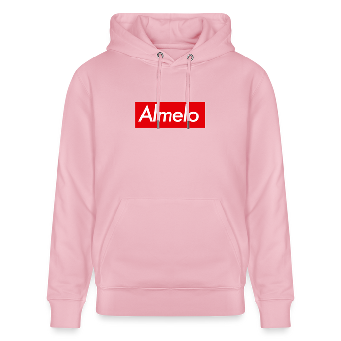 Almelo hoodie. Uniseks bio-hoodie. - lichtroze