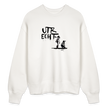 Boefjes Utrecht. Uniseks oversize bio-sweater. - OFF WHITE