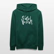 Witte letters Eindhoven trui. Uniseks bio-hoodie. - forest