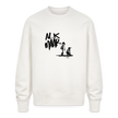 Boefjes Alkmaar. Uniseks oversize bio-sweater. - OFF WHITE