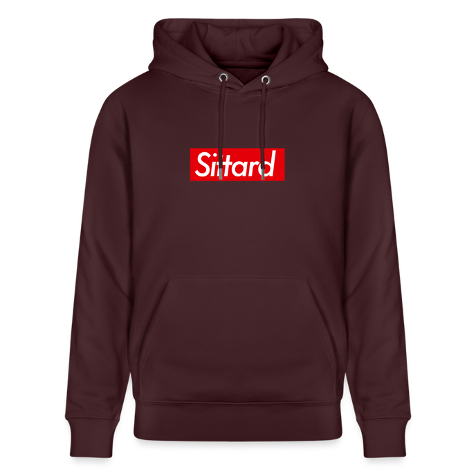 Sittard hoodie. Uniseks bio-hoodie. - maroon