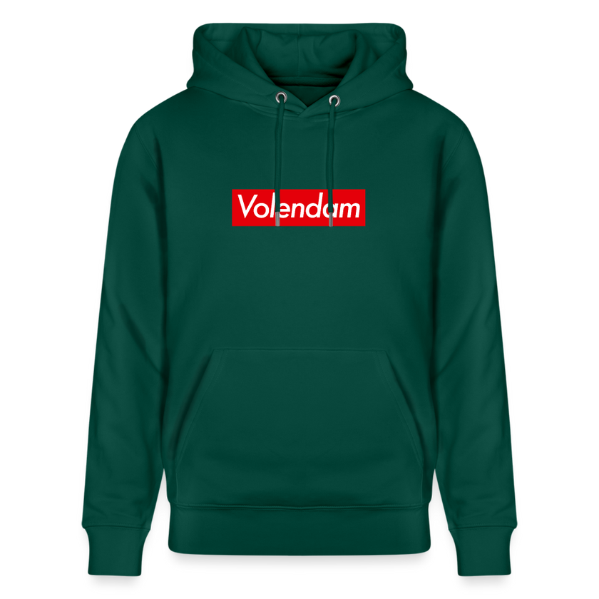 Volendam hoodie. Uniseks bio-hoodie. - forest