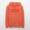 Almelo hoodie. Uniseks bio-hoodie. - lichtrood