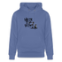 Boefjes Heerenveen. Uniseks bio-hoodie. - blauw