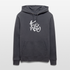 Witte letters Twente trui. Uniseks bio-hoodie. - indigo