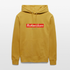 Rotterdam hoodie. Uniseks bio-hoodie. - oker