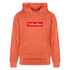 Volendam hoodie. Uniseks bio-hoodie. - lichtrood