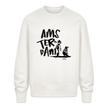 Boefjes Amsterdam. Uniseks oversize bio-sweater - OFF WHITE