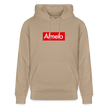 Almelo hoodie. Uniseks bio-hoodie. - beige