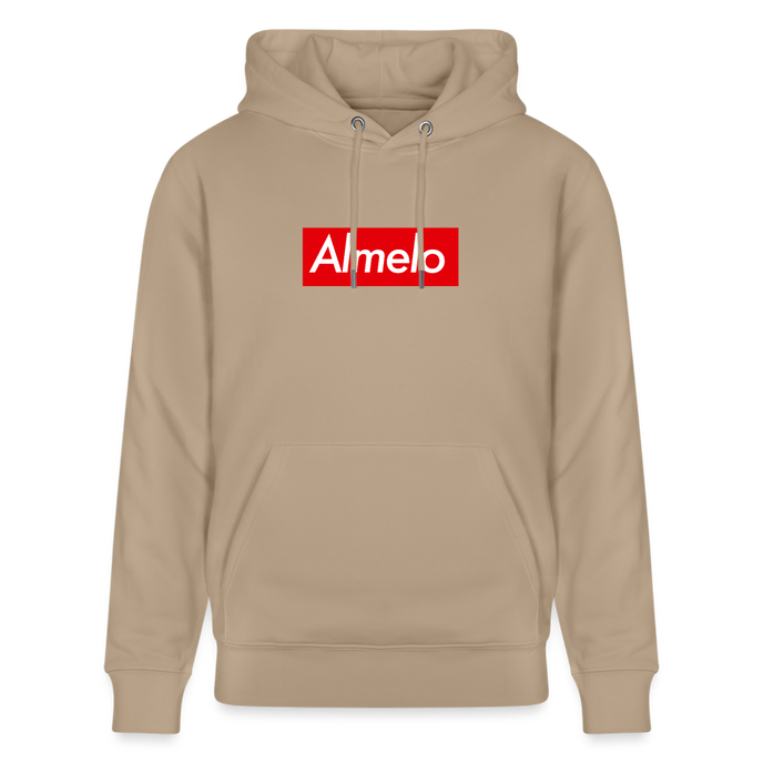 Almelo hoodie. Uniseks bio-hoodie. - beige