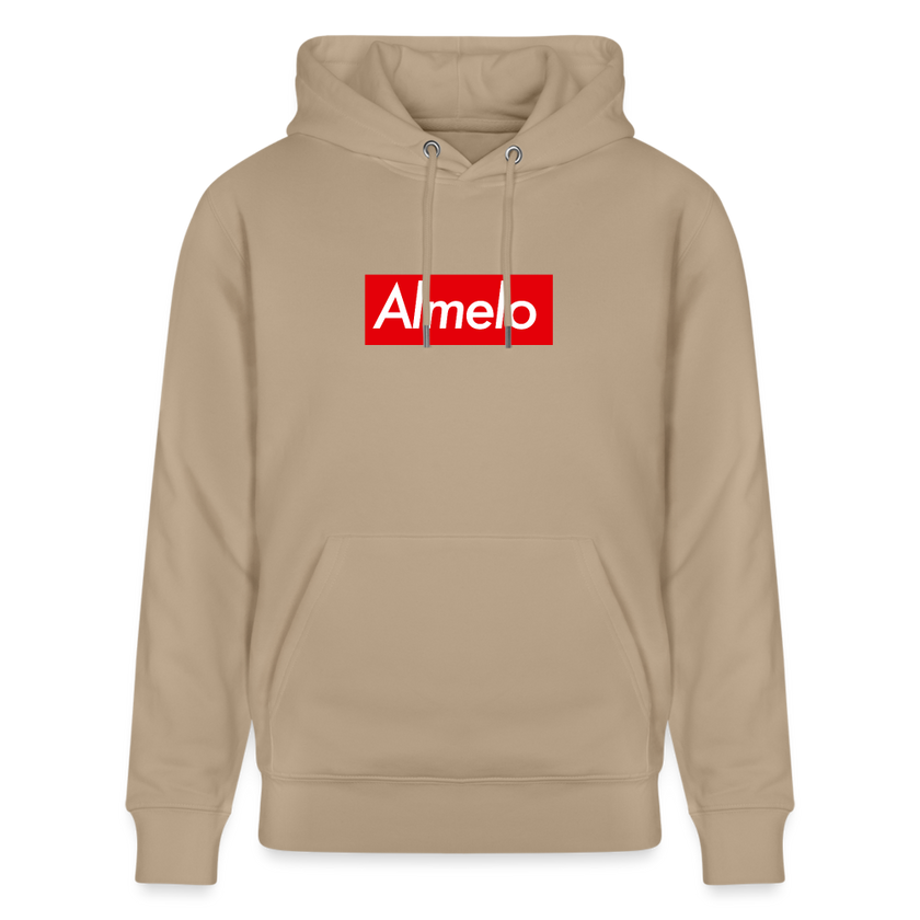 Almelo hoodie. Uniseks bio-hoodie. - beige