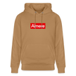 Almere hoodie. Uniseks bio-hoodie. - Latte