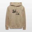 Boefjes Alkmaar. Uniseks bio-hoodie. - beige