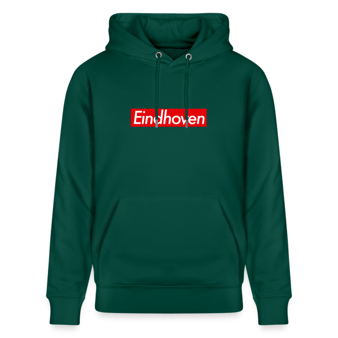 Eindhoven hoodie. Uniseks bio-hoodie. - forest