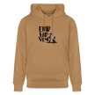 Boefjes Eindhoven. Uniseks bio-hoodie. - Latte