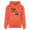 Boefjes Zwolle. Uniseks bio-hoodie. - lichtrood