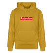 Rotterdam hoodie. Uniseks bio-hoodie. - oker