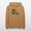 Boefjes Deventer. Uniseks bio-hoodie. - Latte