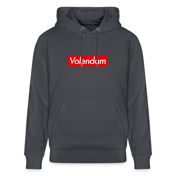 Volendam hoodie. Uniseks bio-hoodie. - indigo