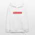 Heerenveen hoodie. Uniseks bio-hoodie. - wit