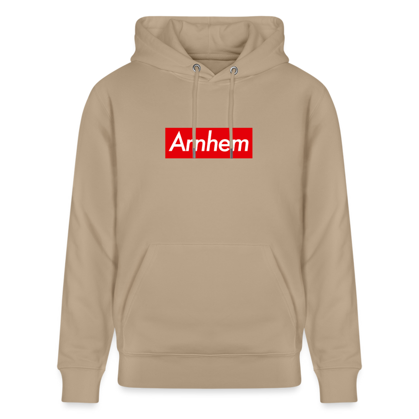 Arnhem hoodie. Uniseks bio-hoodie. - beige