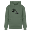 Boefjes Alkmaar. Uniseks bio-hoodie. - dennengroen