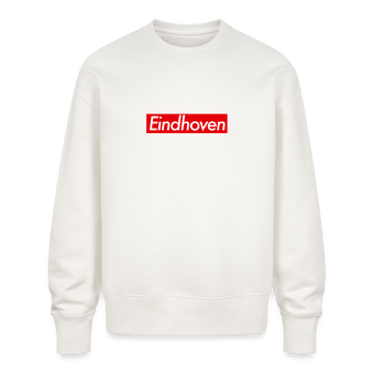 Eindhoven trui . Uniseks oversize bio-sweater. - OFF WHITE