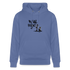 Boefjes Waalwijk.Uniseks bio-hoodie. - blauw