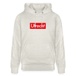 Utrecht hoodie. Uniseks bio-hoodie. - beige gemêleerd