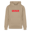 Amsterdam hoodie. Uniseks bio-hoodie. - beige