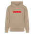 Amsterdam hoodie. Uniseks bio-hoodie. - beige