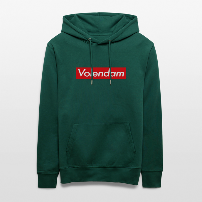 Volendam hoodie. Uniseks bio-hoodie. - forest