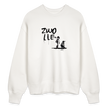 Boefjes zwolle. Uniseks oversize bio-sweater. - OFF WHITE